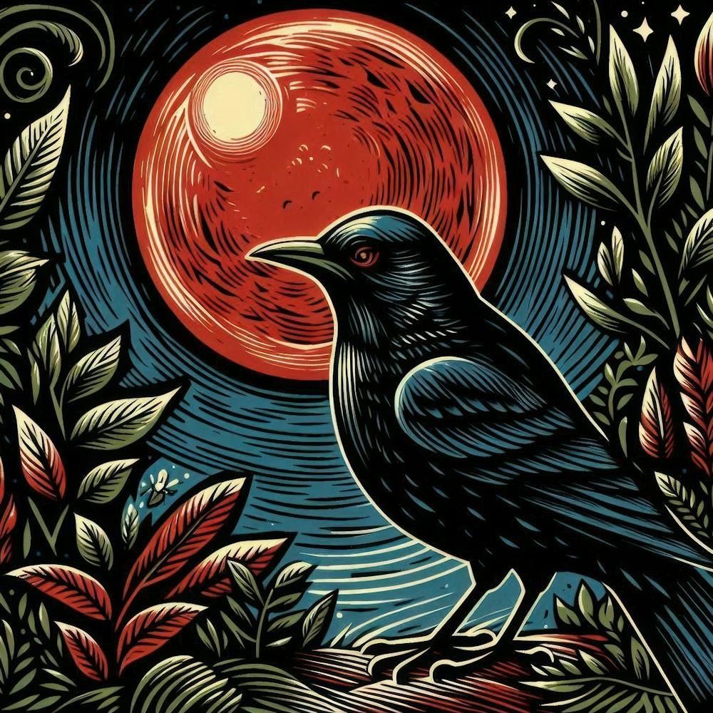 The Crow and Moon 2