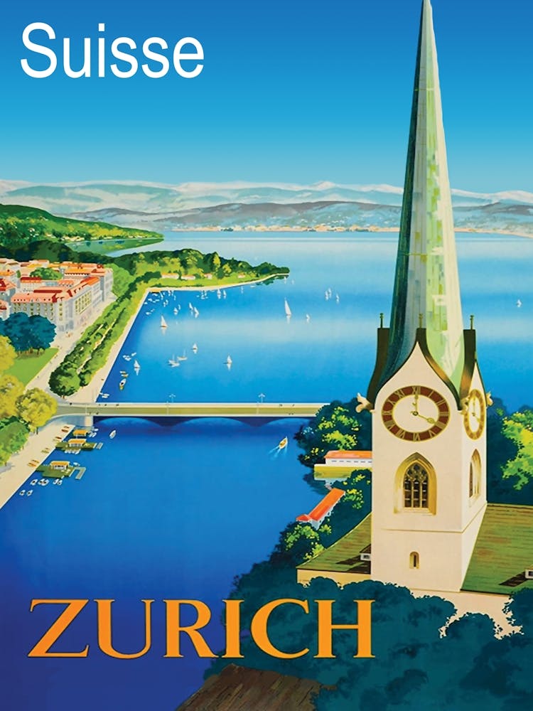 Zurich, The Watchtower View, Switzerland