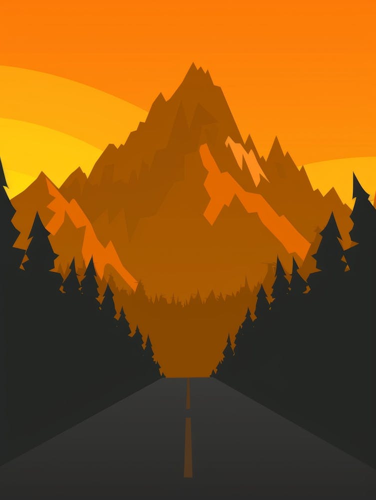 Road In The Mountains 3
