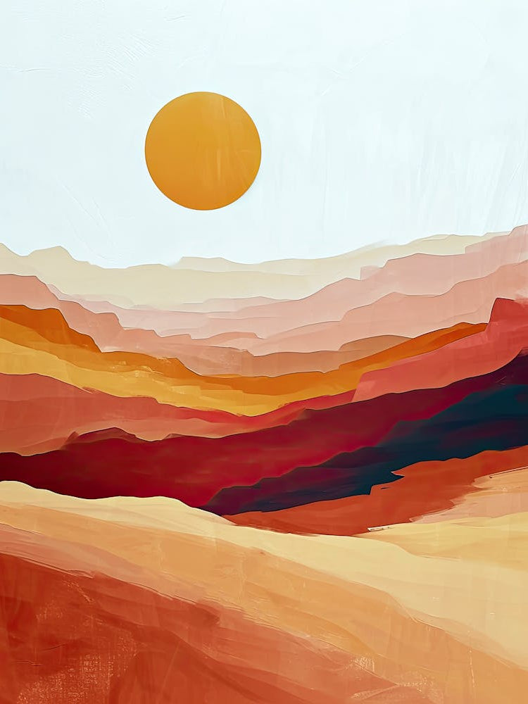 Sunset Desert