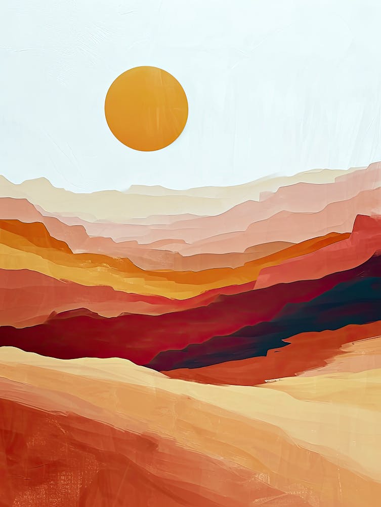 Sunset Desert