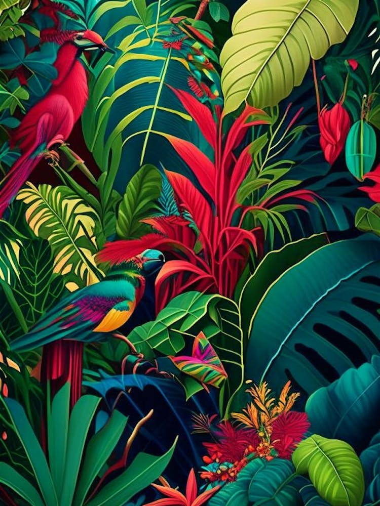 Tropical Paradise 9 Botanical
