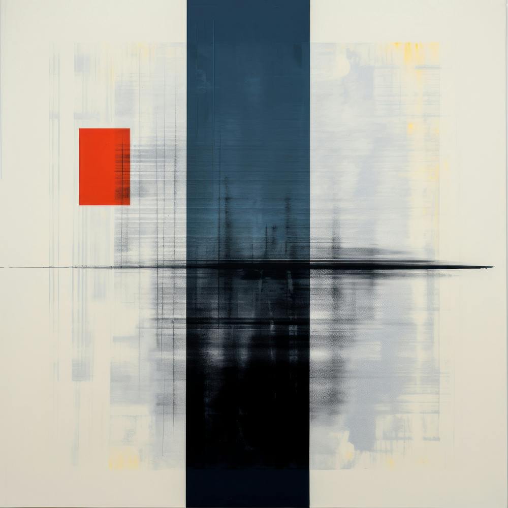 Minimalist Abstract Square 6