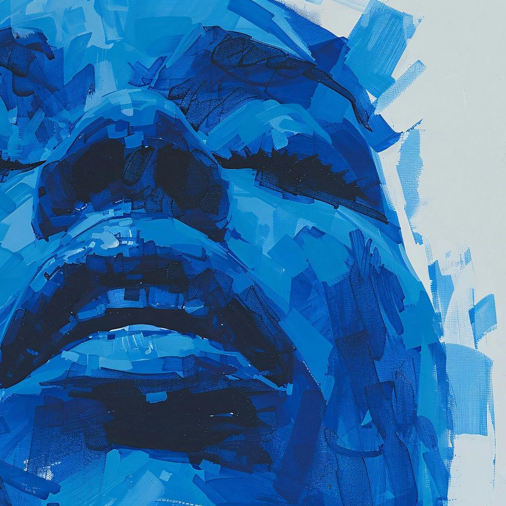 Blue Face Ecstasy