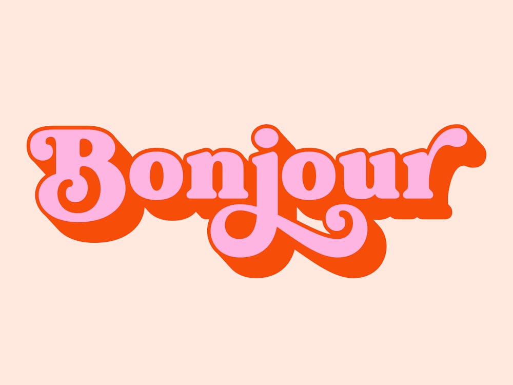 Bonjour (Peach tone)
