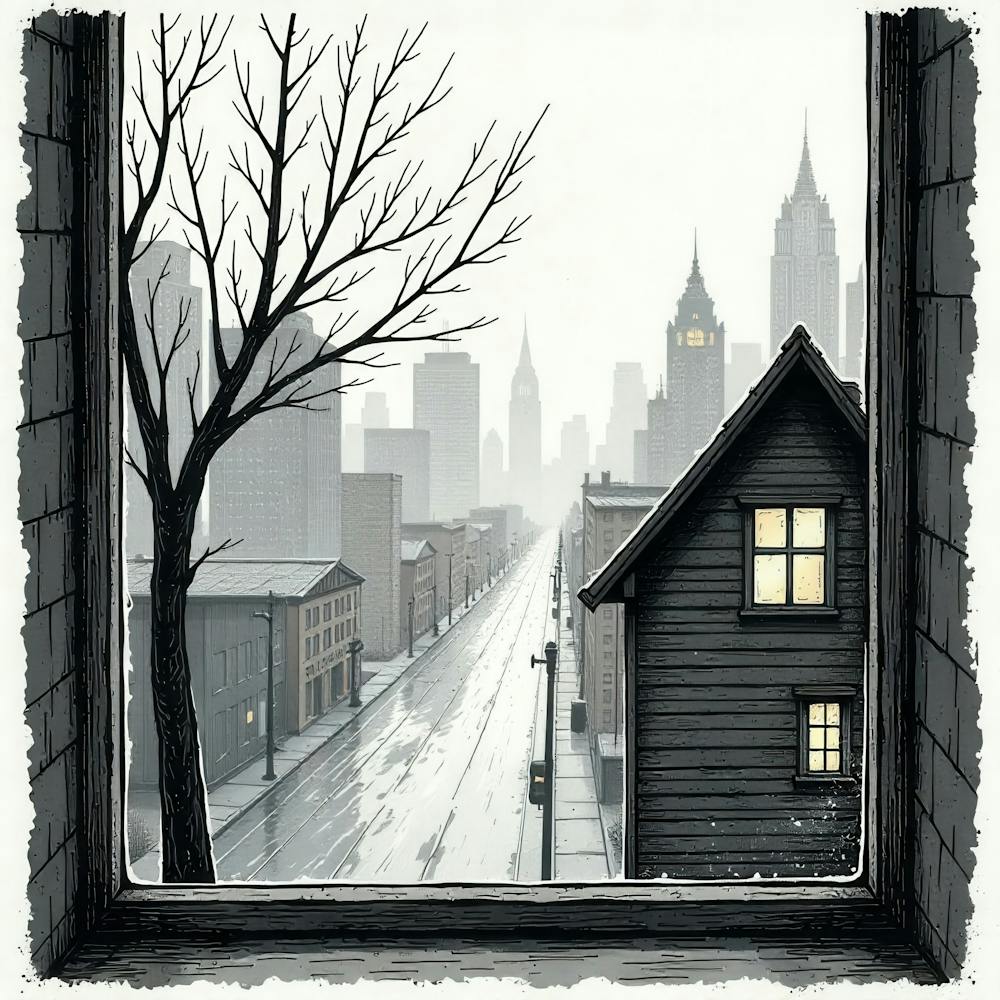 Blick aus dem Fenster 1