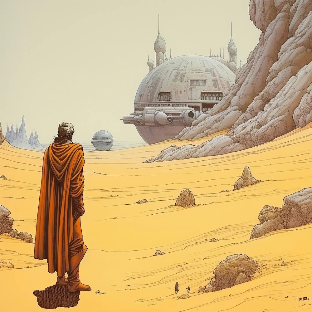 Dune Mobius Style Art Print by Fusion Designs – Fy!