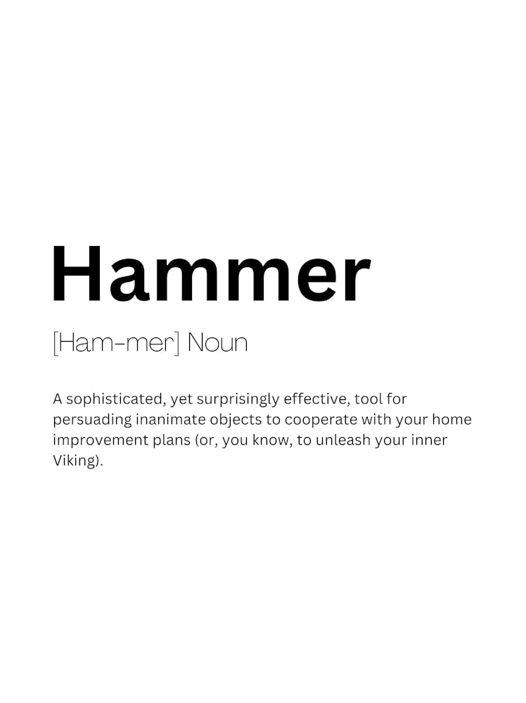 Hammer Definition Meaning