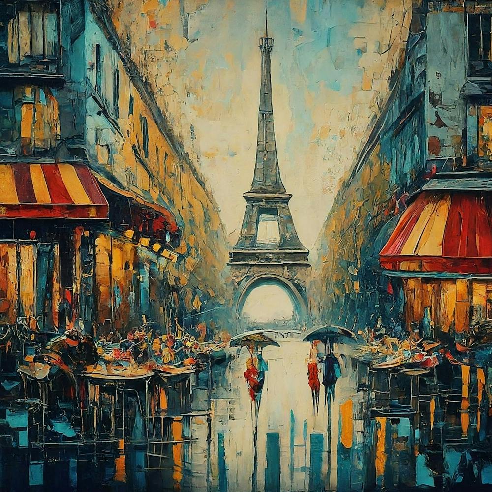 Rainy Day In Paris