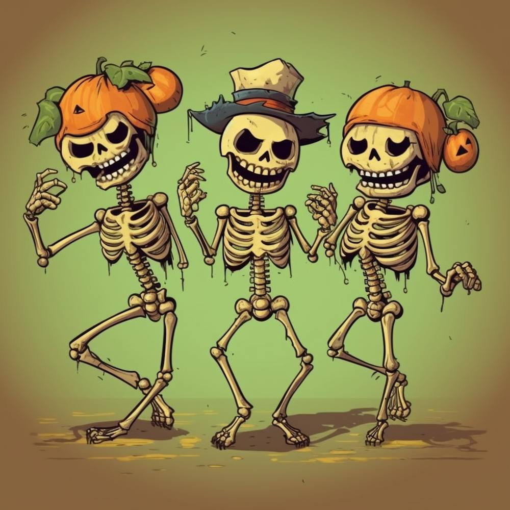 Halloween Skeletons