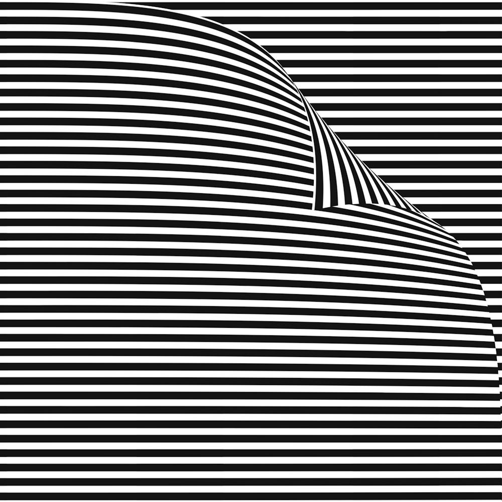 Black And White Striped Pattern