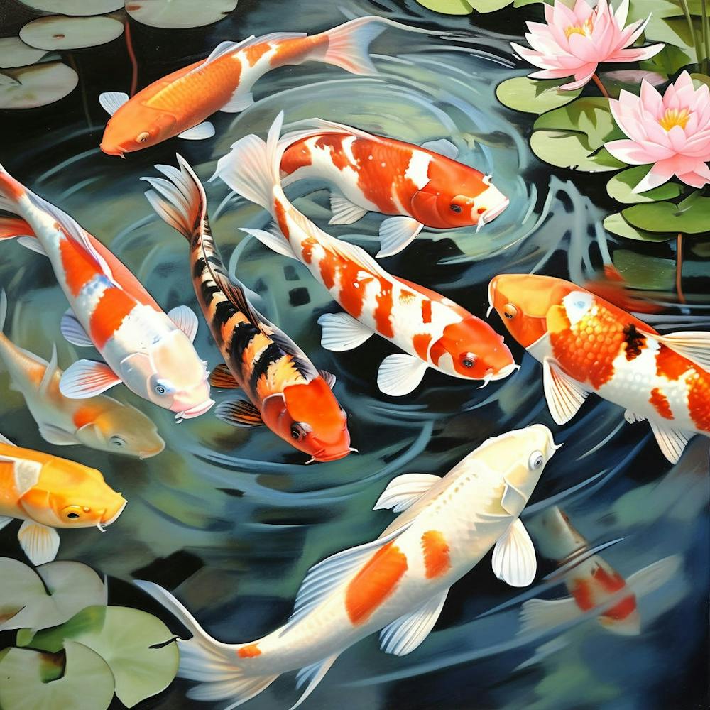 Koi Fish Painting