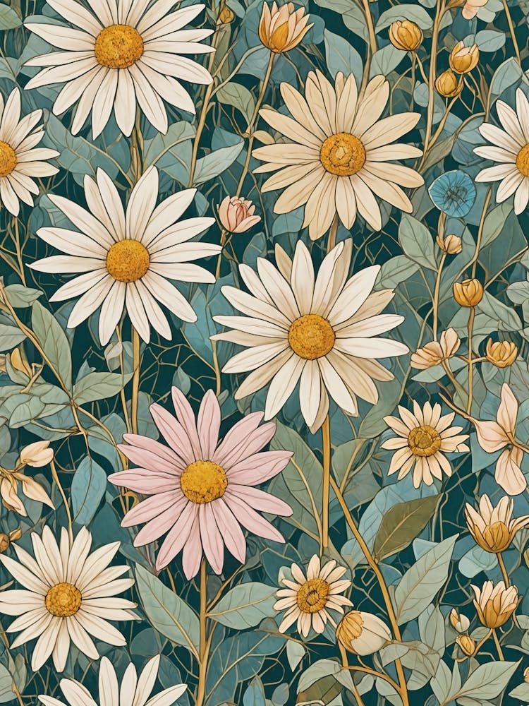 Joyous Daisy Pattern