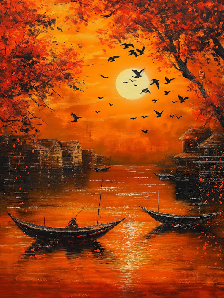 Sunset In Pakistan
