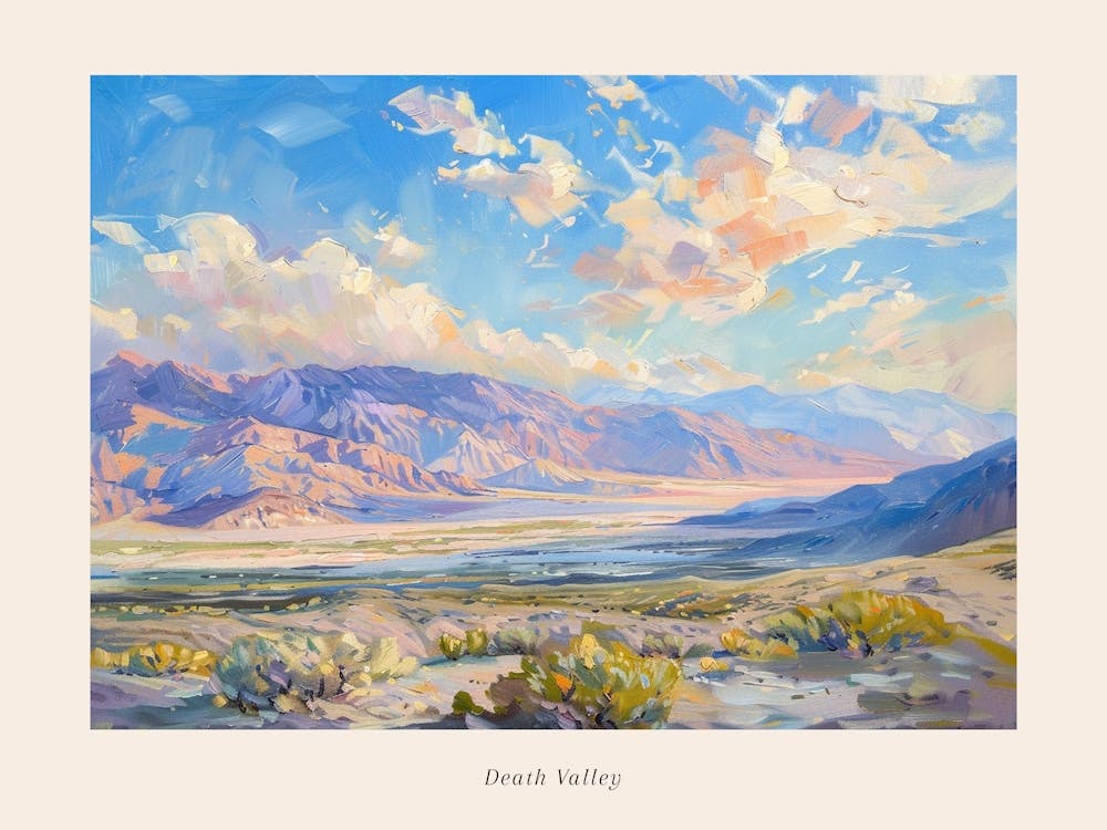 Western Landscapes Death Valley California 2 Poster