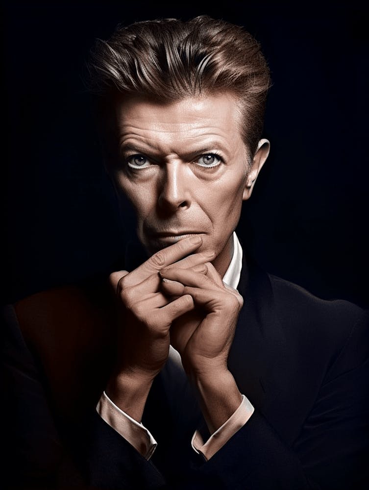 Color Photograph Of David Bowie 2