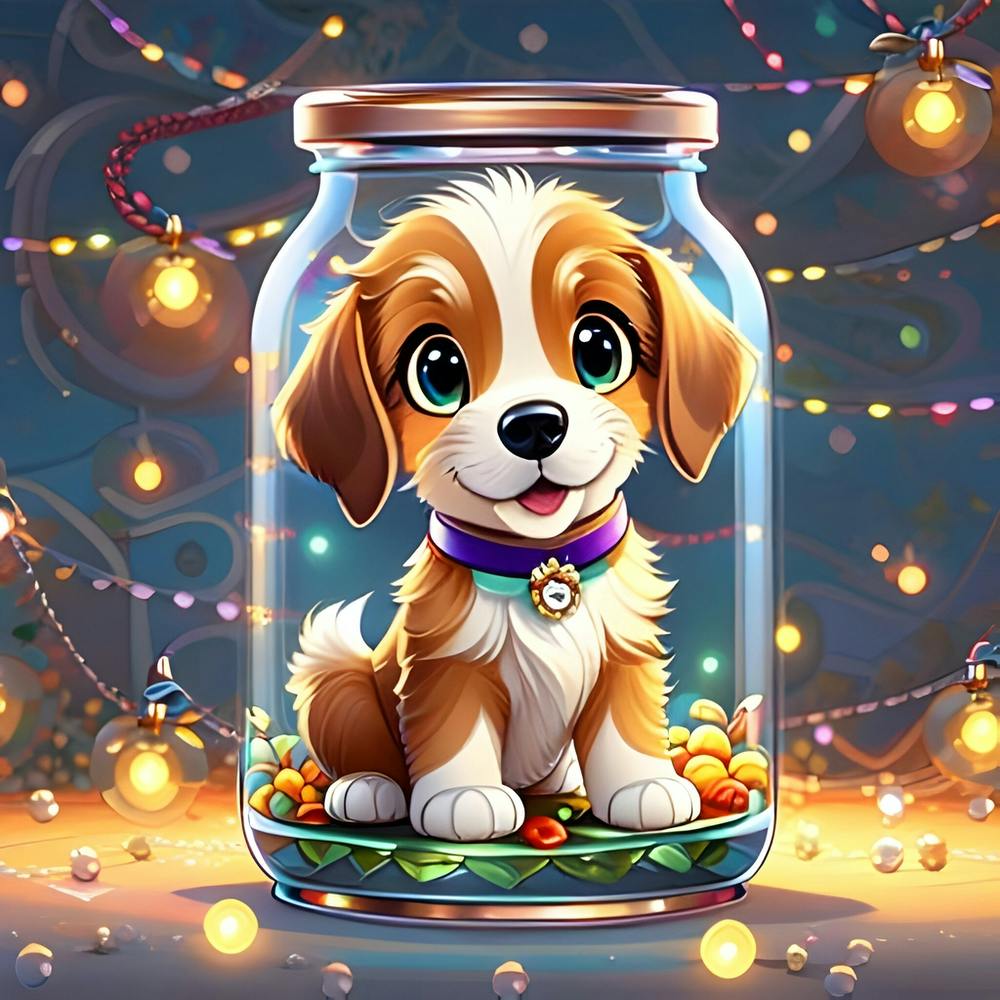 Puppy In A Jar