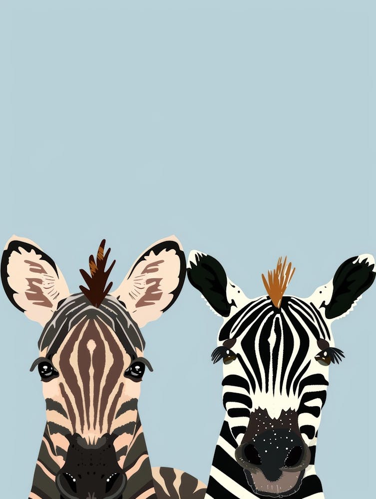 Zebras Canvas Print