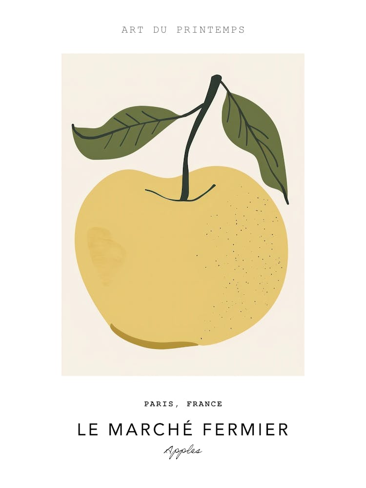 Apples Le Marche Fermier Poster 7
