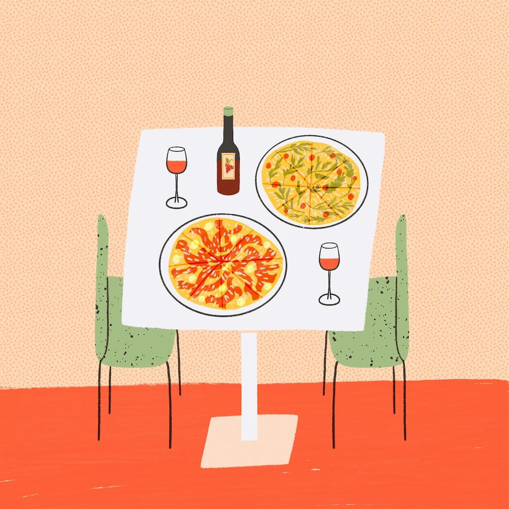 Pizza For Two Square