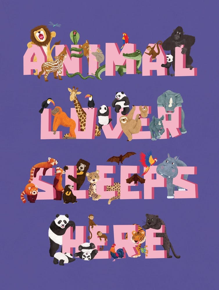 Animal Lover Sleeps Here 1