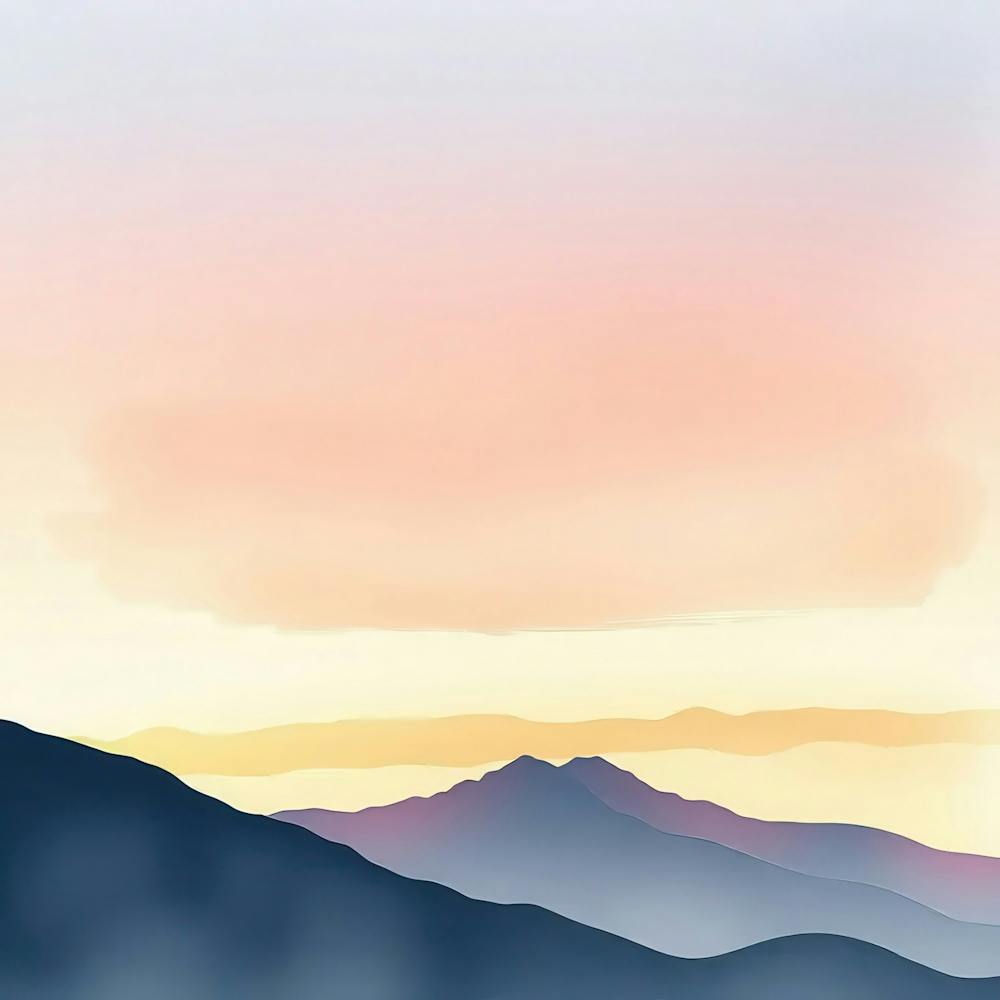 Sunset In The Mountains 67