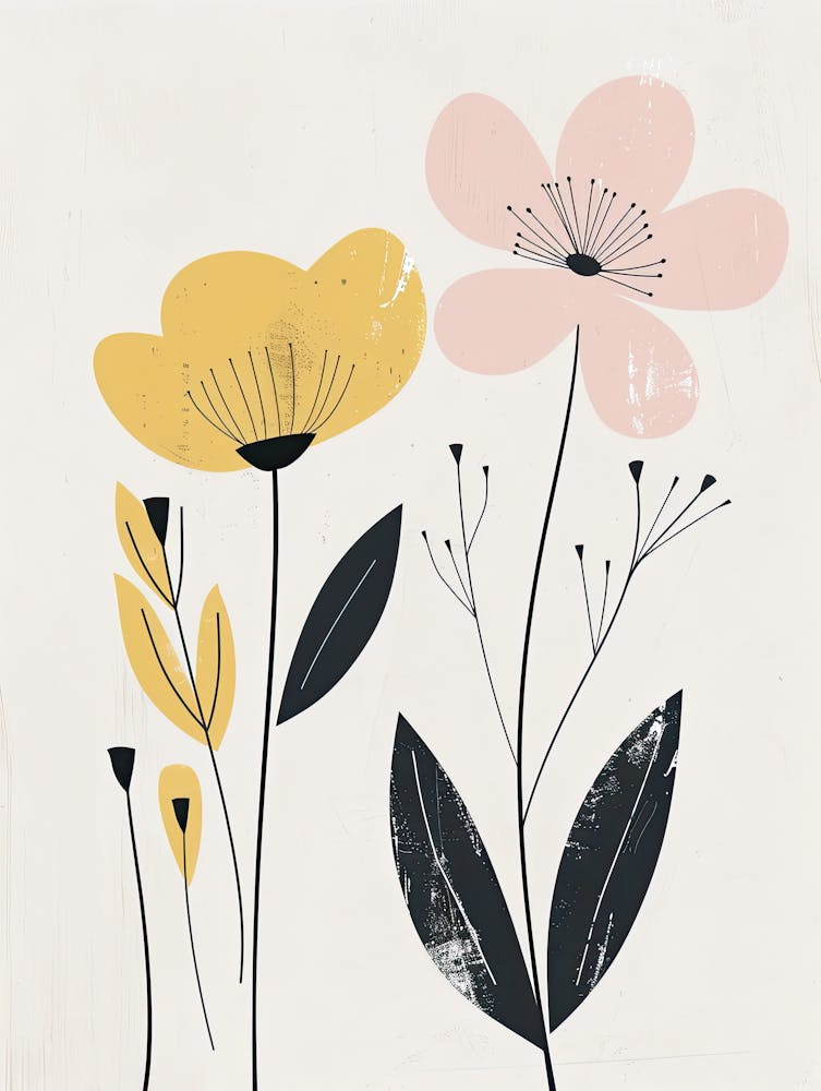 Dubai Flower Market Boho Minimalist Style 1