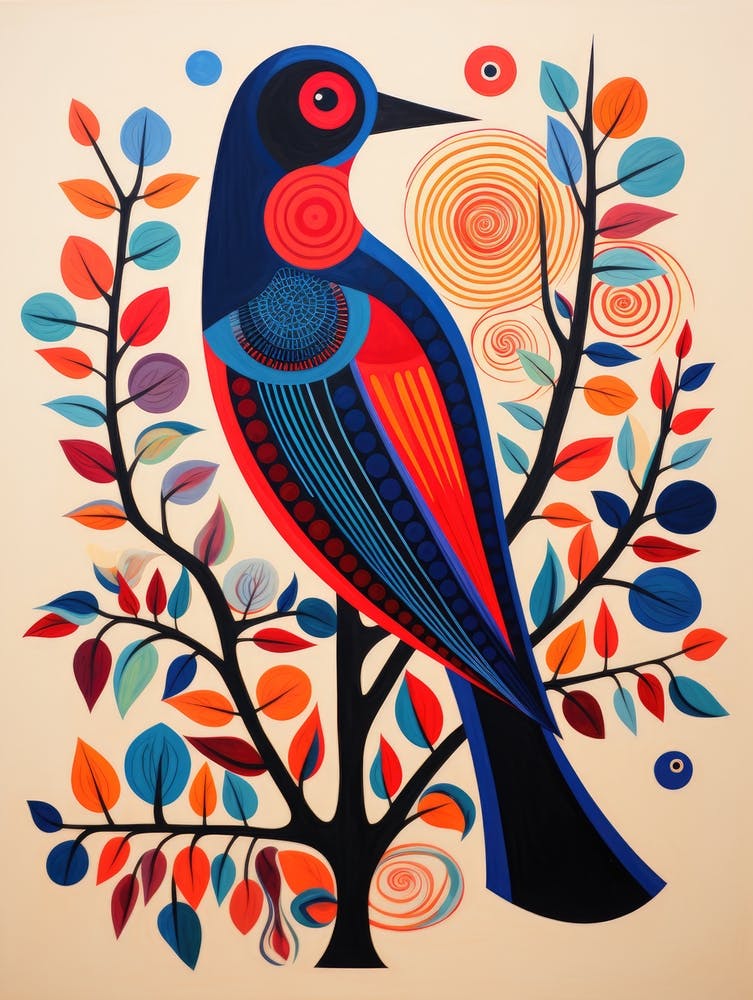 Vogel In Einem Baum