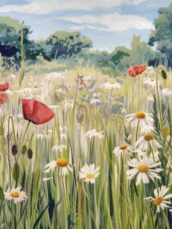 Festive Christmas Still Life - Poinsettias and Holly