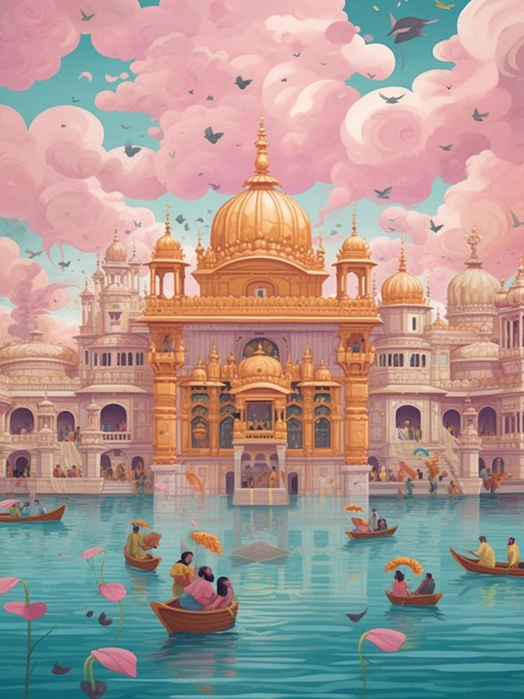 The Golden Temple Amritsar India