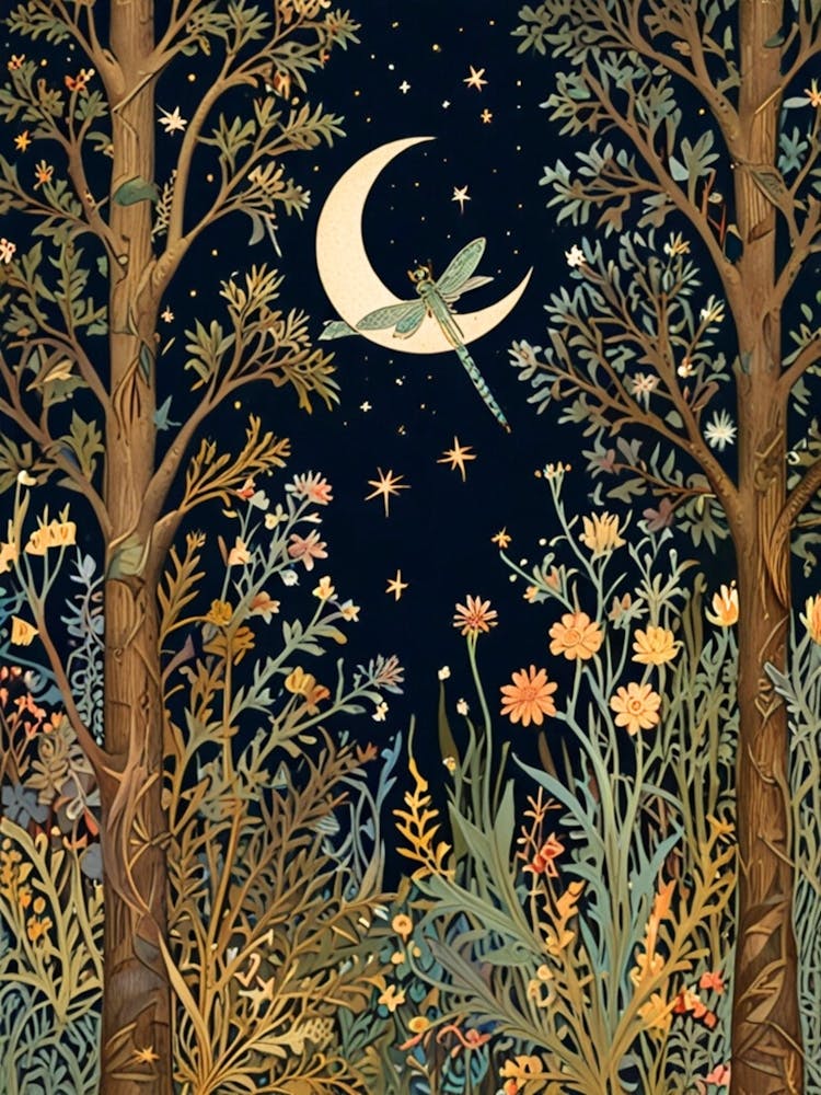 William Morris Night In The Woods 39