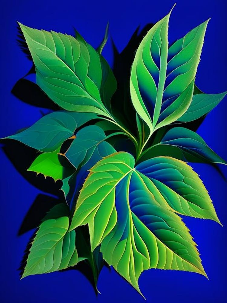 Borage Leaf Vibrant Inspired
