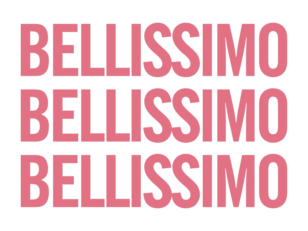 Bellissimo - White And Pink