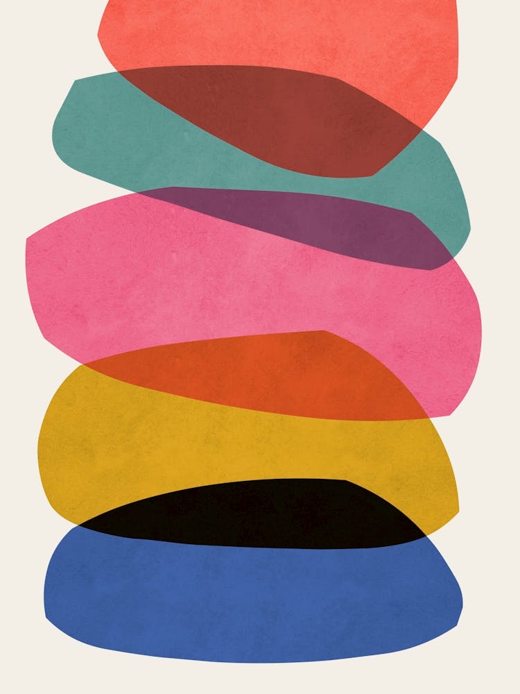 Expressive watercolor shapes 4