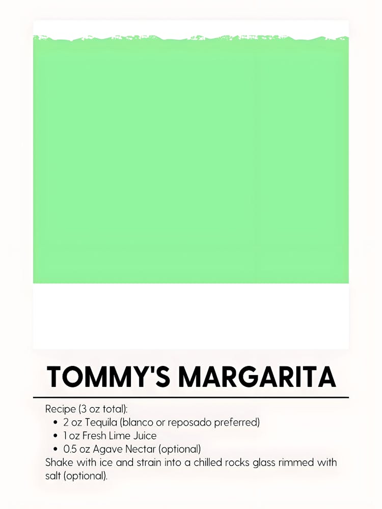 Tommy'S Margarita