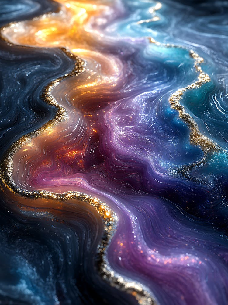 Stunning Whimsical Marble 19