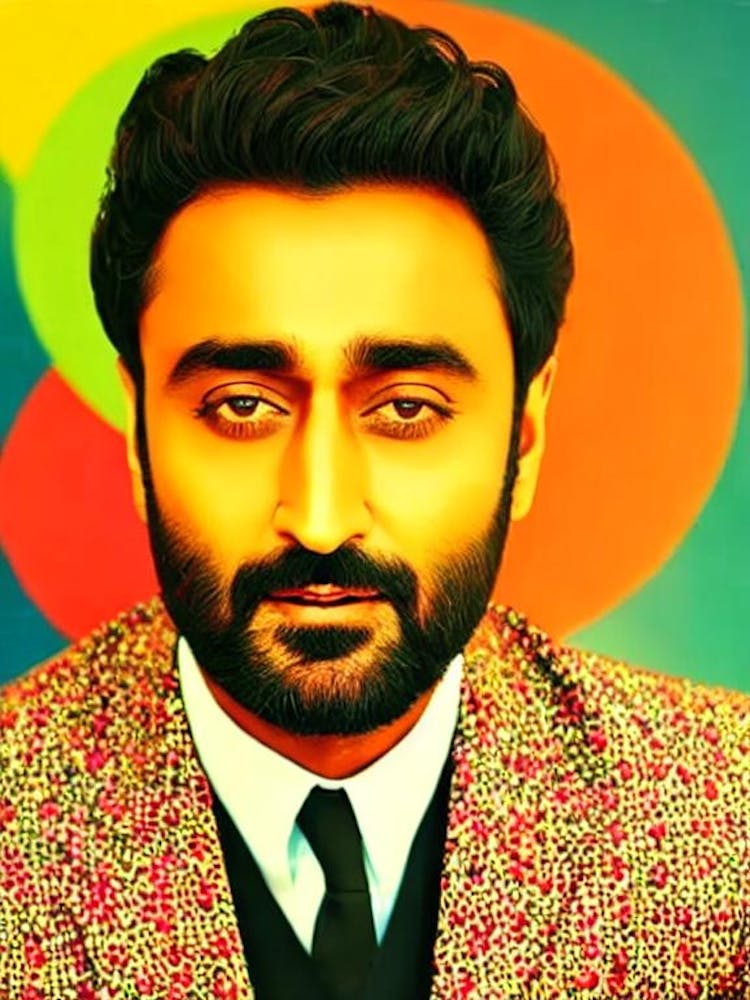Shekhar Ravjiani Colourful Pop Art