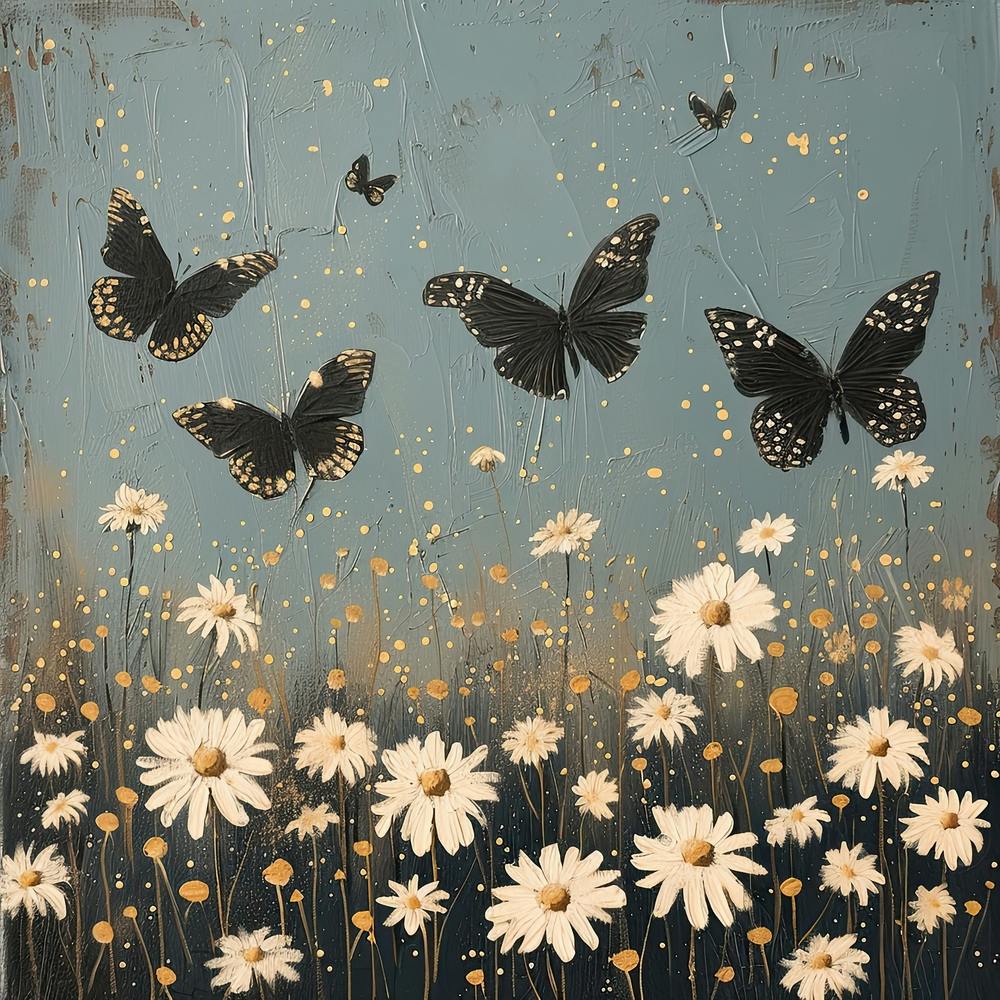 Butterflies Fairycore Painting 3