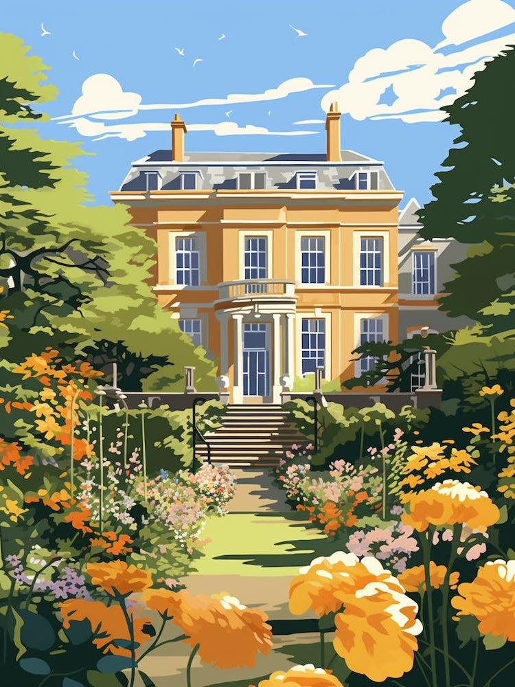 Mount Stewart House And Gardens United Kingdom Illustration 1 
