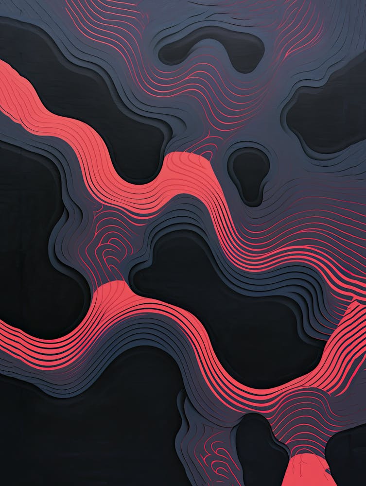 Digital Tides - Techno Fluid Aesthetics