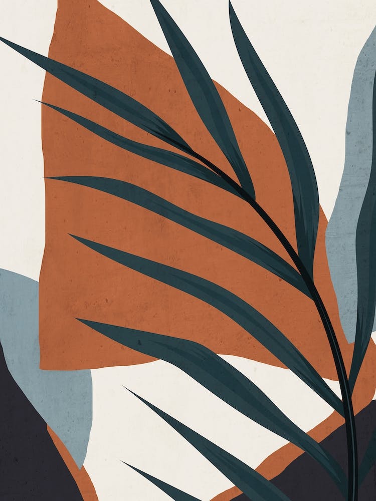 Abstract Leaf Design