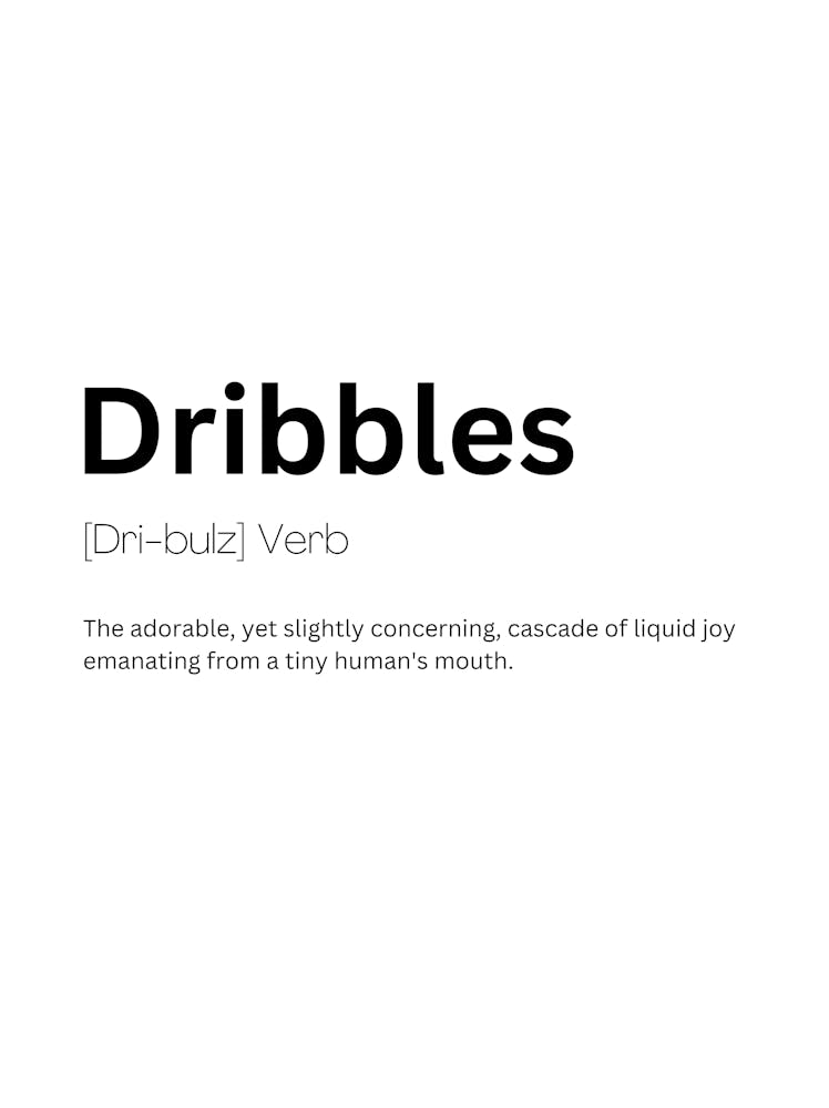 Dribbles Definition Meaning 1