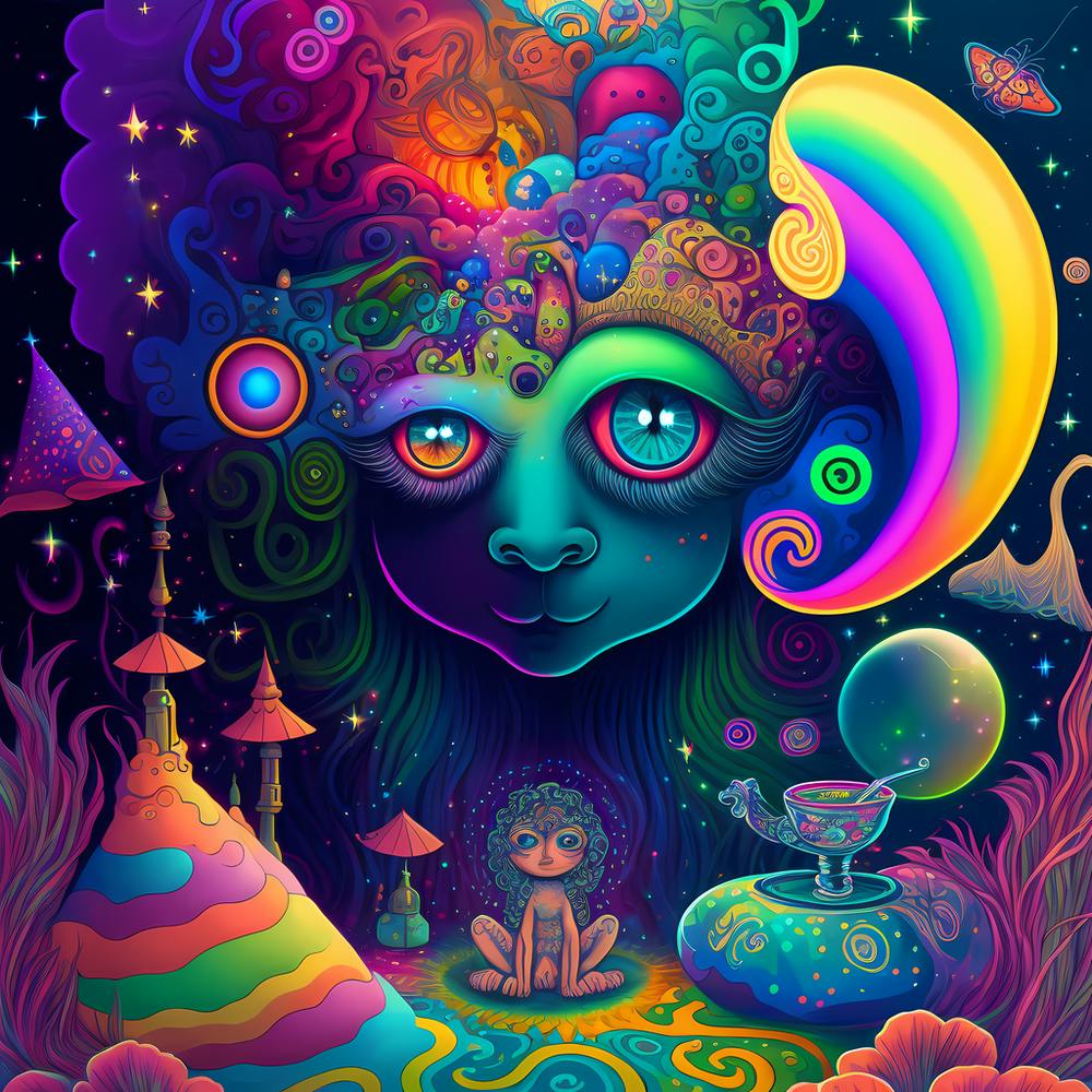 Trippy Healing Spirit
