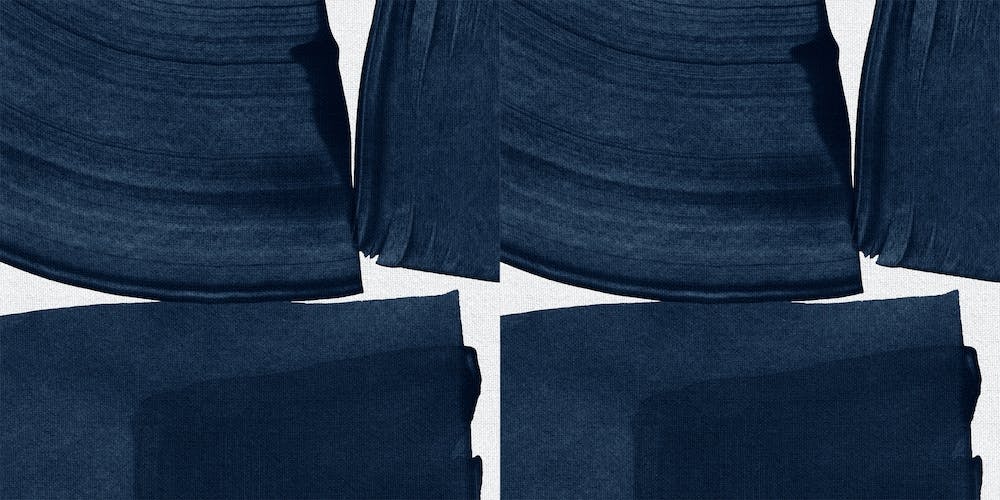 Minimalist Painting Blue I