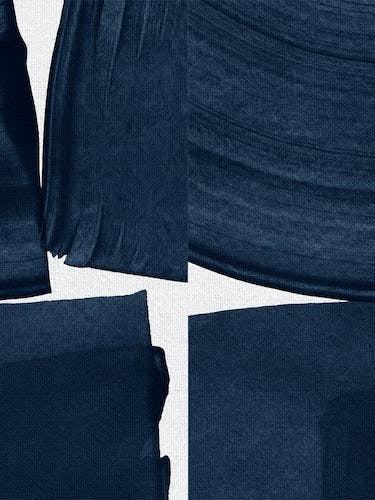 Minimalist Painting Blue I