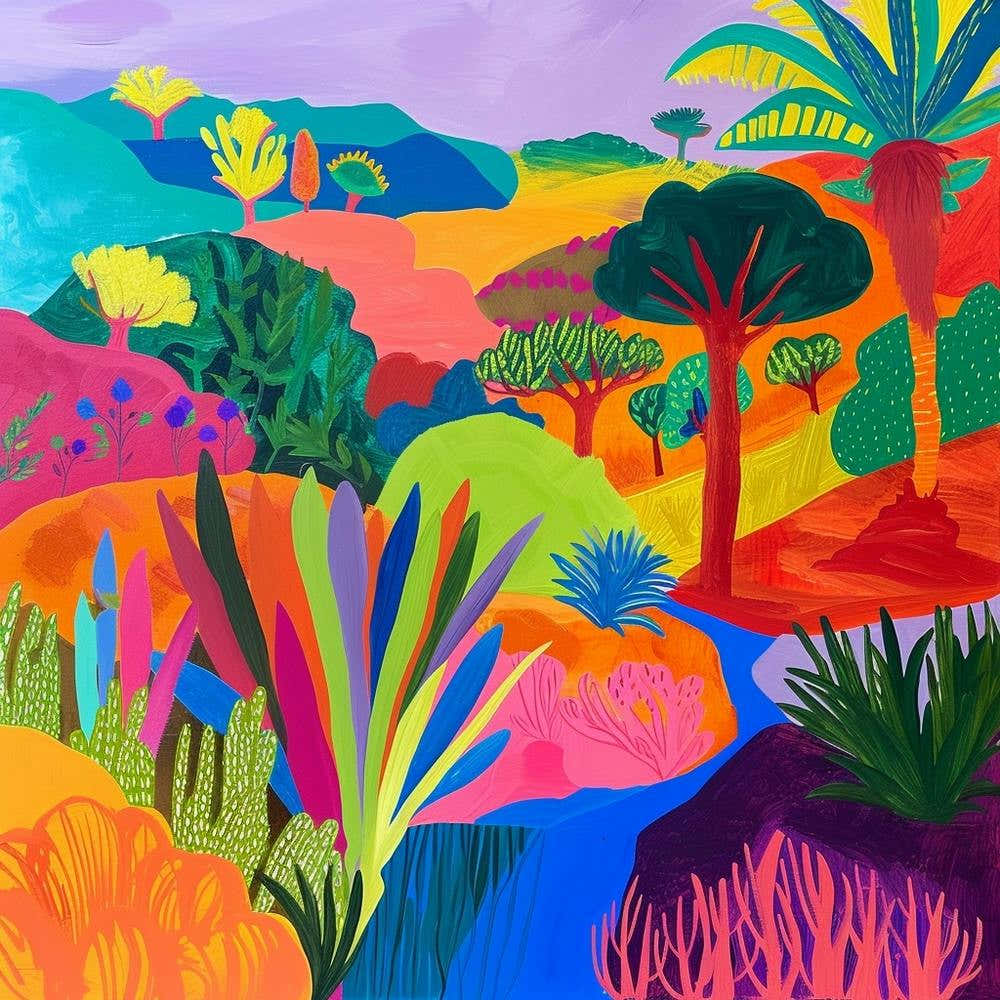 Colourful Gardens San Diego Botanic Garden Usa 1