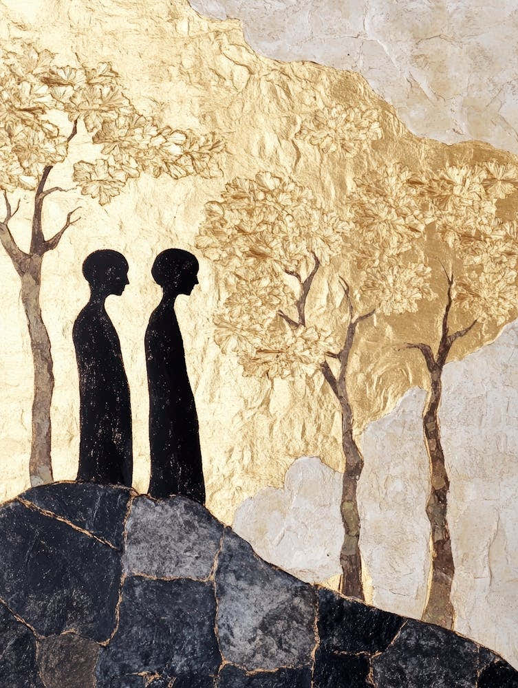 Two Silhouettes