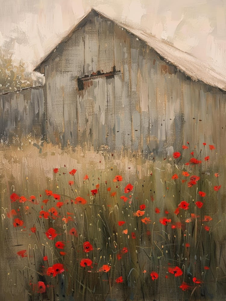 Poppies In The Barn 2