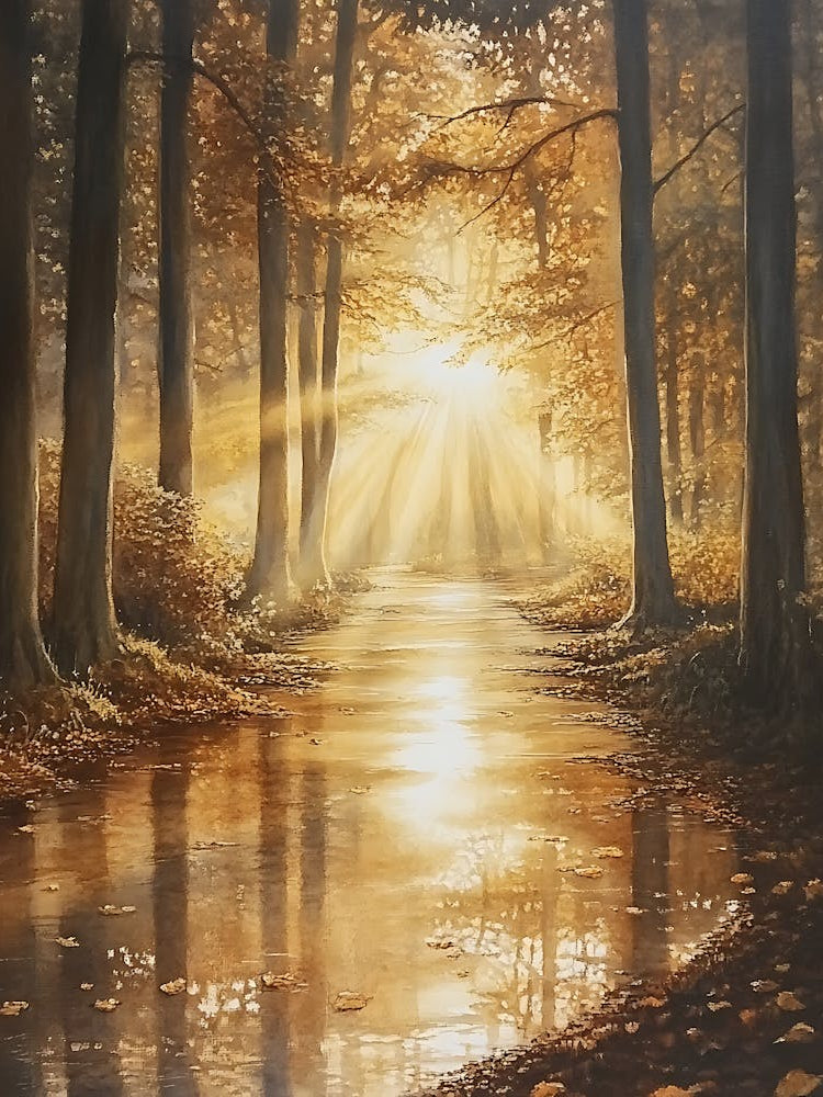 Beautiful Autumn Painting 11