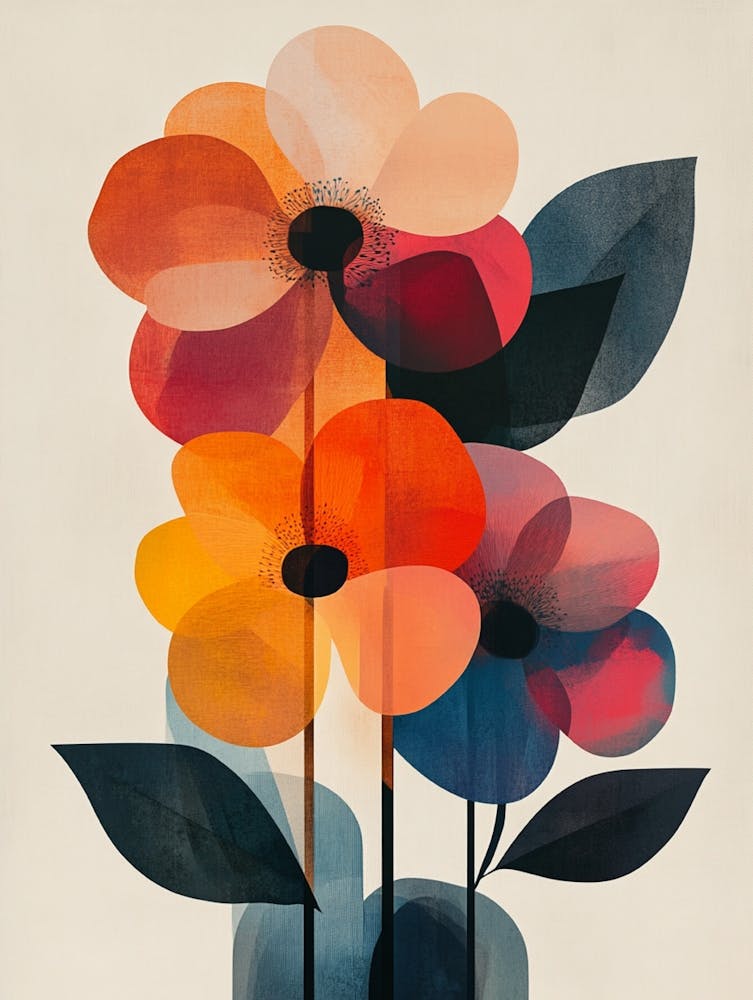 Blumen in einer Vase 100